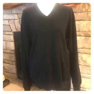 Marco Fiori wool v-neck sweater EUC